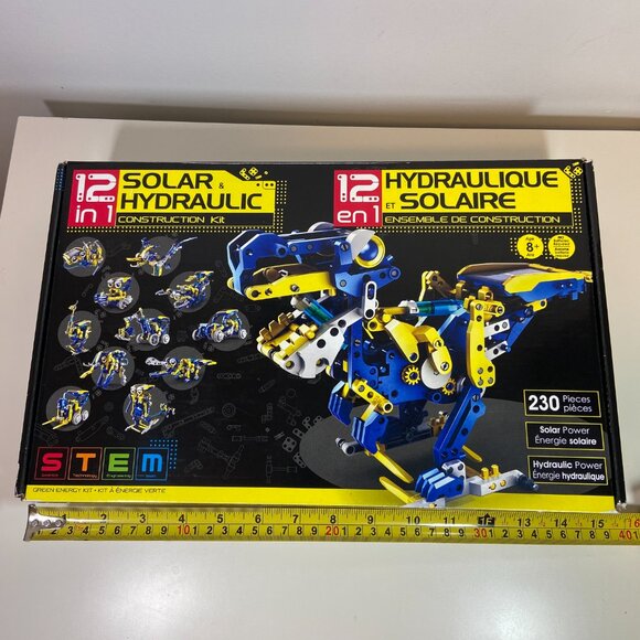 STEM 12 in 1 Solar Hydraulic Construction Kit - Picture 6 of 7